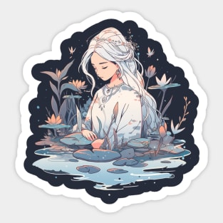 Lady of the Lake Sticker